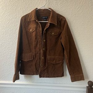 Brown corduroy jacket